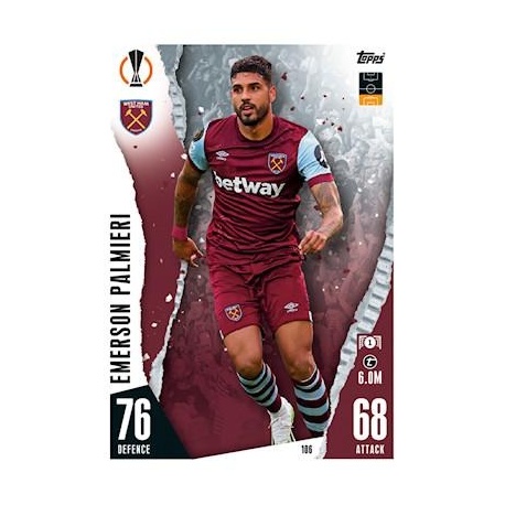 Emerson Palmieri West Ham United 106