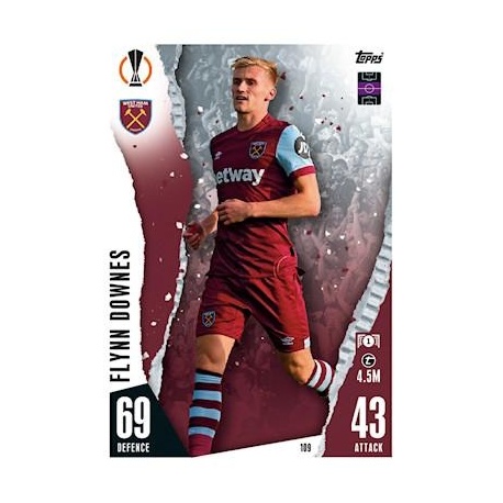 Flynn Downes West Ham United 109