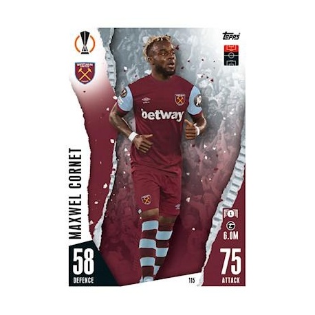 Maxwell Cornet West Ham United 115