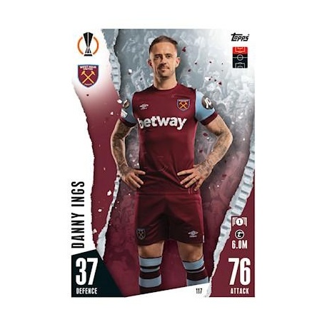 Danny Ings West Ham United 117