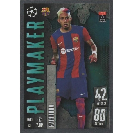 Raphinha Playmaker Barcelona 131