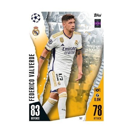 Federico Valverde Real Madrid 147