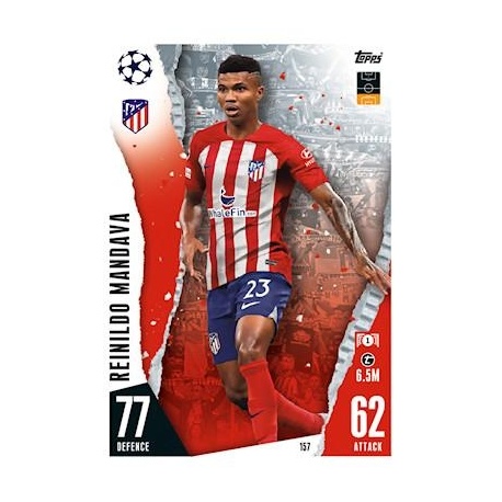 Reinildo Mandawa Atlético Madrid 157