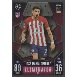 José María Giménez Eliminator Atlético Madrid 159