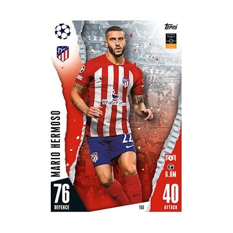 Mario Hermoso Atlético Madrid 160