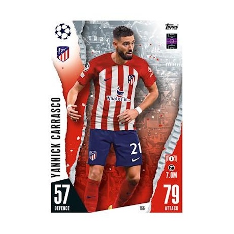 Yannick Carrasco Atlético Madrid 166