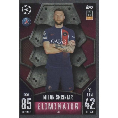 Milan Škriniar Eliminator PSG 175