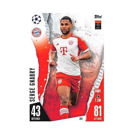 Serge Gnabry Bayern München 202