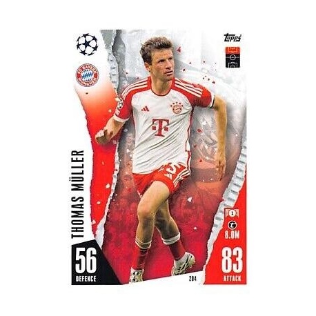 Thomas Müller Bayern München 204