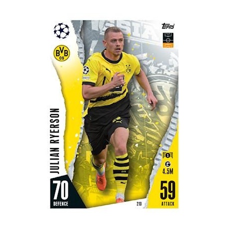 Julian Ryerson Borussia Dortmund 210