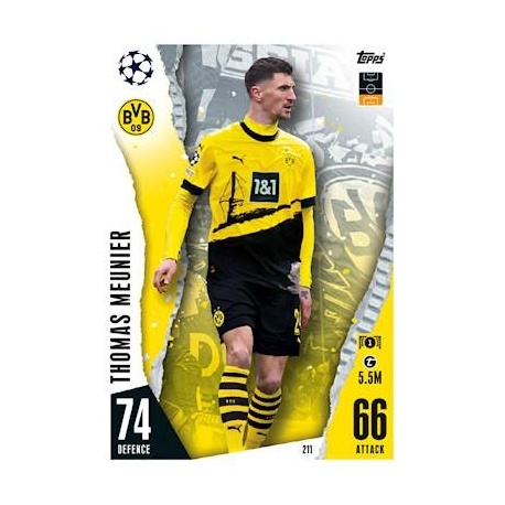 Thomas Meunier Borussia Dortmund 211