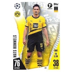 Mats Hummels Borussia Dortmund 212