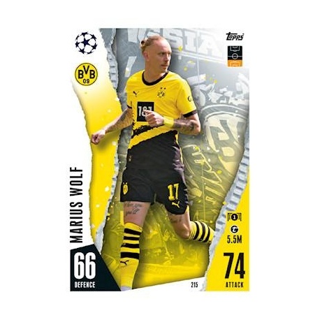 Marius Wolf Borussia Dortmund 215