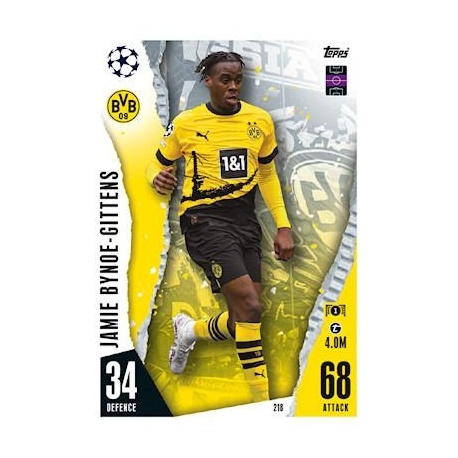 Jamie Bynoe-Gittins Borussia Dortmund 218