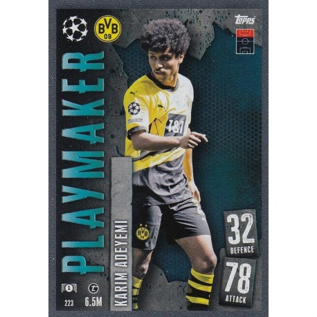 Karim Adeyemi Playmaker Borussia Dortmund 223