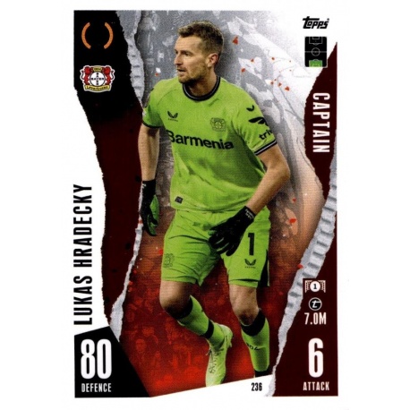 Lukas Hradecky Captain Bayer 04 Leverkusen 236