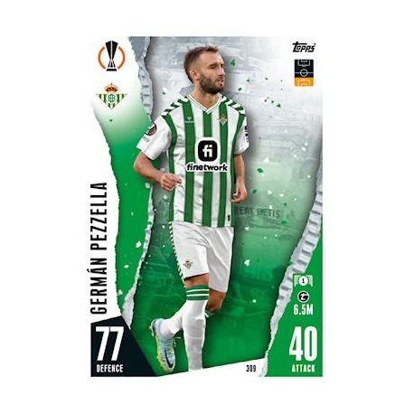 Germán Pezzella Real Betis 309