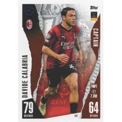 Davide Calabria Captain AC Milan 347