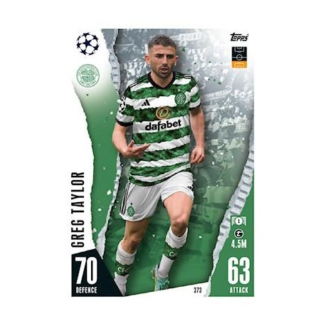 Buy Cards Greg Taylor Celtic FC Topps Match Attax 2023-24