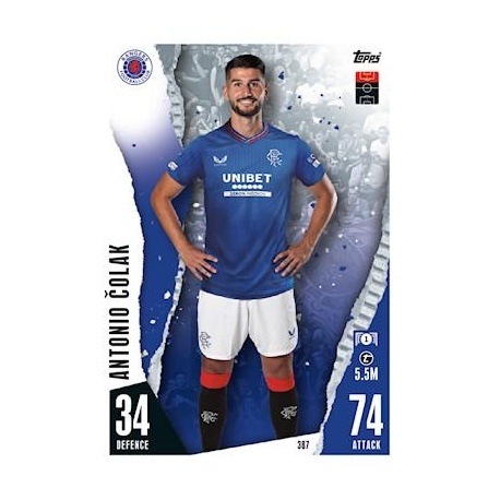 Antonio Čolak Rangers FC 387