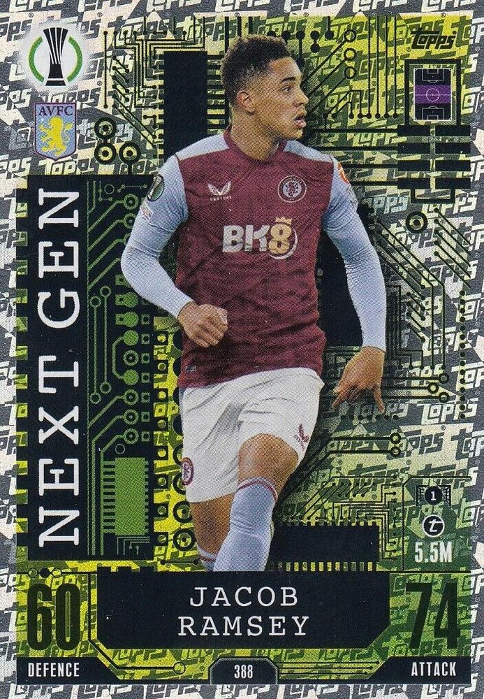 Case Hit Select White Prizm Jacob Ramsey sale Aston Villa /20