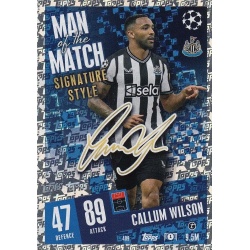 Callum Wilson Man of the Match Signature Style Newcastle United 409