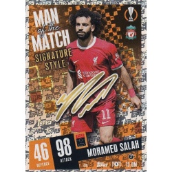 Mohamed Salah Man of the Match Signature Style Liverpool 410