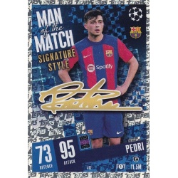 Pedri Man of the Match Signature Style Barcelona 412