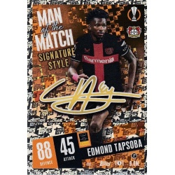 Edmond Tapsoba Man of the Match Signature Style Bayer 04 Leverkusen 419