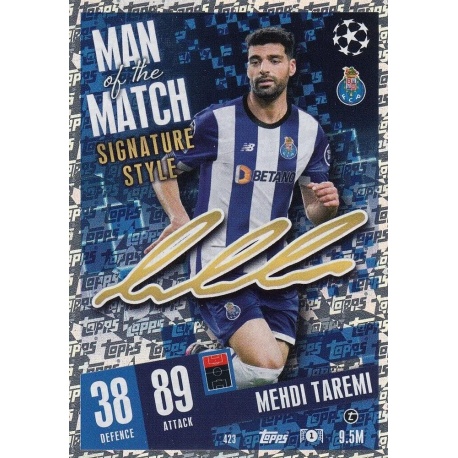 Mehdi Taremi Man of the Match Signature Style FC Porto 423