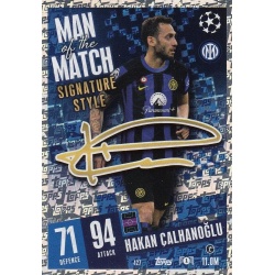 Hakan Çalhanoğlu Man of the Match Signature Style Inter Milan 427