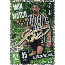 Gleison Bremer Man of the Match Signature Style Juventus 430