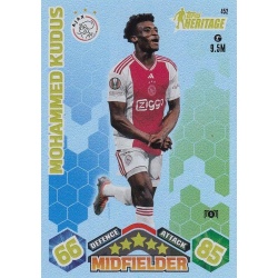 Mohammed Kudus Topps Heritage AFC Ajax 452