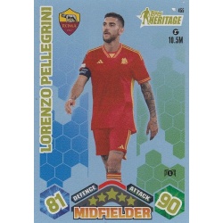 Lorenzo Pellegrini Topps Heritage AS Roma 455