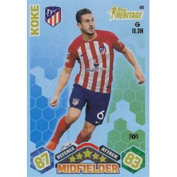 Koke Topps Heritage Atlético Madrid 460