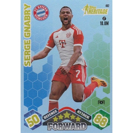 Serge Gnabry Topps Heritage Bayern München 462