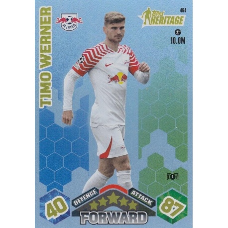 Timo Werner Topps Heritage RB Leipzig 464