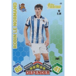 Robin Le Normand Topps Heritage Real Sociedad 472