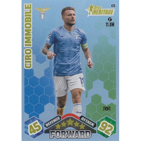 Ciro Immobile Topps Heritage SS Lazio 475