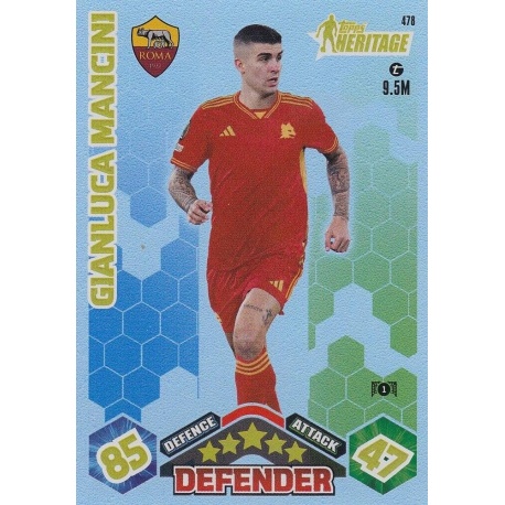 Gianluca Mancini Topps Heritage AS Roma 478