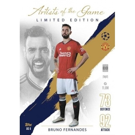 Bruno Fernandes Artists of the Game Limited Edition Manchester United AG8