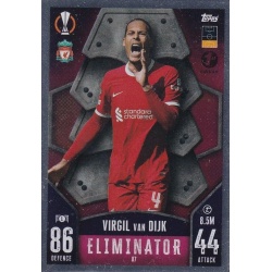 Virgil van Dijk Eliminator 1st Edition 87