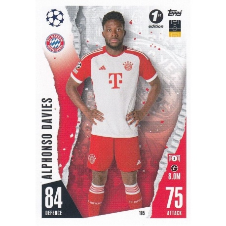 Alphonso Davies 1st Edition 195