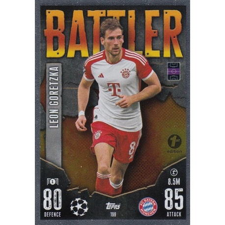 Leon Goretzka Battler 1st Edition 199