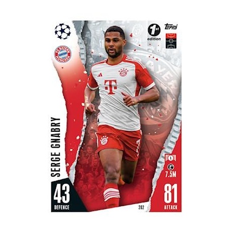 Serge Gnabry 1st Edition 202