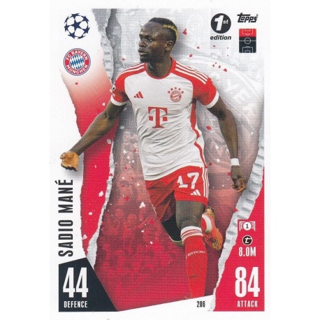 Sadio Mané 1st Edition 206