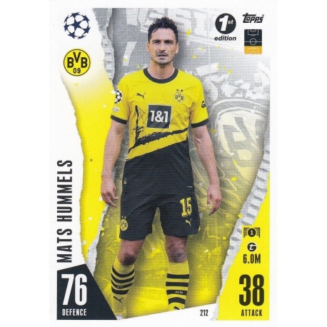 Mats Hummels 1st Edition 212