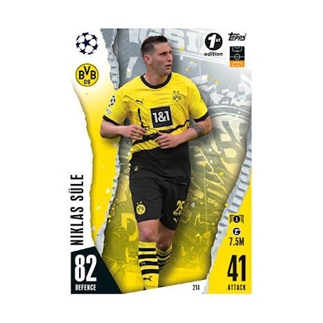 Niklas Süle 1st Edition 214