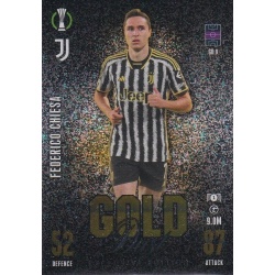 Federico Chiesa Gold Dust Exclusive Edition 1st Edition GD 9