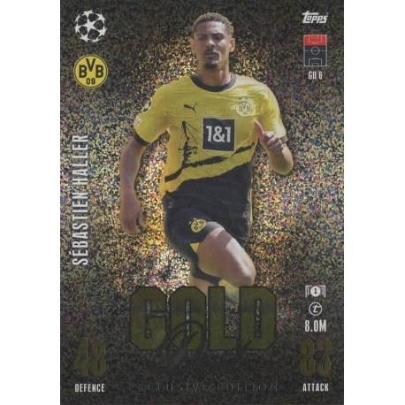 Sébastian Haller Gold Dust Exclusive Edition 1st Edition GD 6